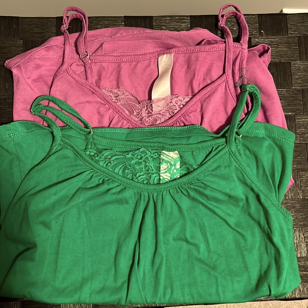 Set of 2 camis